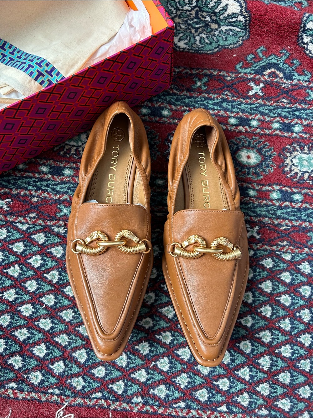 Tory Burch Jessa Pointy Toe Loafer